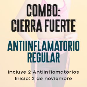 Cierra Fuerte Combo Antiinflamatorio Regular
